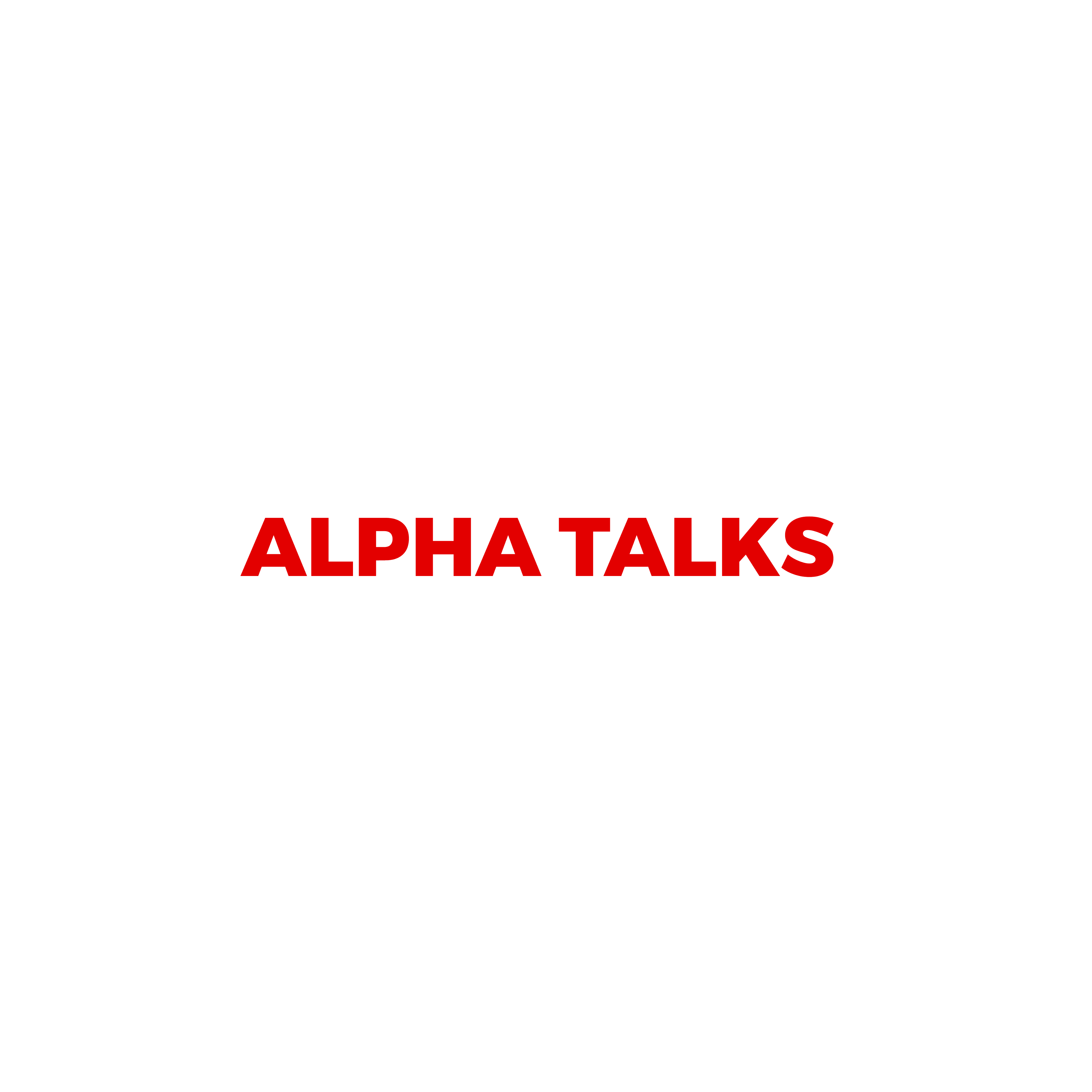 The Alpha Talks Show